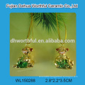 Handmade hanging electroplate polyresin animal statues with monkey design